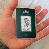 Özgürlüğü ve Zarafeti Simgeleyen Asil At Temalı Hediyeye Özel 5 Gram 999 Ayar Gümüş Külçesi-700 - 3