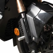 GP Kompozit 2023-2025 Honda ADV 350 Uyumlu Sis Farı Bağlantı Aksesuarı Siyah - 1