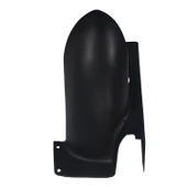 GP Kompozit 2012-2025 Honda NC 700 X-S / NC 750 X-S Uyumlu Zincir Korumalı Uzun Arka Çamurluk Siyah - 5