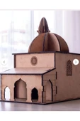 Eğlenceli ve Eğitici Dini Oyuncak - Demonte Camii Maketi - Ahşap Montaj Oyuncak thumbnail 3
