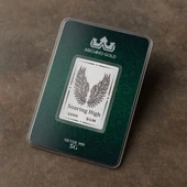 Özgürlüğün ve Zarafetin Simgesi Olan Kanat Temalı Hediyeye Özel 5 Gram 999 Ayar Gümüş Külçesi-702 - 2