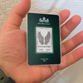 Özgürlüğün ve Zarafetin Simgesi Olan Kanat Temalı Hediyeye Özel 5 Gram 999 Ayar Gümüş Külçesi-702 - 3