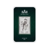 Doğanın Neşesini Taşıyan Bülbül Kuşu Temalı Hediyeye Özel 5 Gram 999 Ayar Gümüş Külçesi-698 - 1