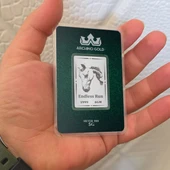 Hediyeye Özel 5 Gram Görkemli ve Güçlü At Temalı 999 Ayar Gümüş ile Üretilmiş Gümüş Külçesi-699 - 3