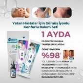 Yatan Hasta ve Evde Bakım Seti , Gümüş İyonlu, 25’li Perine Mendili Hediyeli thumbnail 4