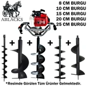Ablacks Ultra Lüks Toprak Burgu Makinesi 8 – 10 – 15 – 20 – 25 CM 5 Burgulu thumbnail 1