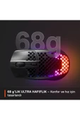(OUTLET) SteelSeries Aerox 3 Wireless Onyx Kablosuz Gaming Mouse - Siyah thumbnail 4