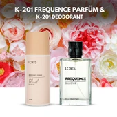 Loris K-201 Frequence Kadın Parfüm 50 Ml & K-201 Kadın Deodorant 150 Ml - 1