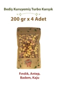 Bediş Naturel Turbo Karışık 200 gr x 4 Adet - 1
