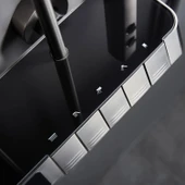 PIANO Tepe Duş Sistemi Termostatik Metalik Gri DS.PN710GR - 3