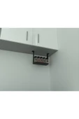 AJU Baharatlık Baharat Rafı, Mutfak Banyo Düzenleyici, Dolap Altı Monte Raf, Mutfak Rafı, Metal Raf - 3