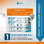 Gümüş İyonlu Kremli Vücut Temizleme Havlusu , 12’li x 3 Paket (36 Adet) thumbnail 1