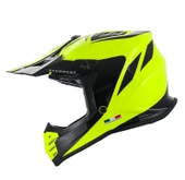 SWAY - FS-618 STARDUST CROSS KASK - PARLAK SARI SİYAH - LARGE BEDEN - 1