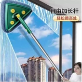 2 Bezli Üçgen Çek Çekli Mop Islak Mendil Uyumlu 150 cm - 2