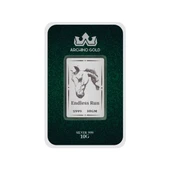 Görkemli ve Güçlü At Temalı 999 Ayar Gümüş ile Üretilmiş Hediyeye Özel 10 Gram Gümüş Külçesi699 - 2