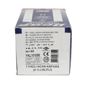 Opaş 1x50a 0-1 Aç-Kapa Kilitli Pako Şalter - YKL101050 thumbnail 4