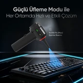Laiser Mini, Katlanabilir LED Ekranlı 17.000 PA 3ın1 Çekme-Vakum-Üfleme Özellikli Şarjlı Araç Süpürgesi thumbnail 4