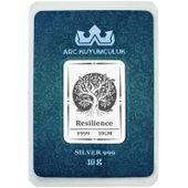 Hayatın Huzurunu Yansıtan Ağaç Temalı Hediyeye Özel 10 Gram 999 Ayar Gümüş Külçesi-694 thumbnail 1