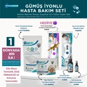 Gümüş İyonlu Yatan ve Evde Hasta Bakım Seti , 50’li Perine Mendili Hediyeli thumbnail 1