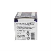 Opaş 1x16A 1-0-2 Kilitli Kutup Değiştirici Pako Şalter - YKL105016 thumbnail 4