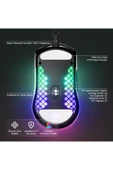 (OUTLET) SteelSeries Aerox 3 Onyx 8500 Cpı 6 Tuş Rgb Optik Kablolu Gaming (OYUNCU) Mouse thumbnail 6