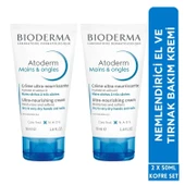 Bioderma Atoderm El ve Tırnak Bakım Kremi 2x50ml İkiz Set - 1