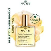 Nuxe Huile Prodigieuse Çok Amaçlı Kuru Yağ 100 ml + Nuxe Huile Prodigieuse Or 8 ml thumbnail 3