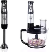 Arnica GH21801 Diva Trend Pro Doğrayıcı Blender Seti Gümüş - 1