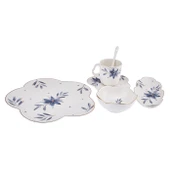 İntense Blue Porselen 32 Parça 6 Kişilik Kahvaltı/Servis Takımı - 2