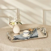 Merina Çay Tepsisi Platin - 1