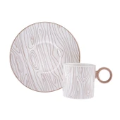 Ayda 6 Kişilik Kahve Fincan Takımı 90 ml - 4