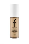 Flormar Perfect Coverage Yüksek Pigmentli & Yarı Parlak Bitişli SPF15 Fondöten 121 GOLDN NTRL thumbnail 1