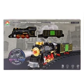 699-69A Sesli Işıklı Şarjlı Dumanlı Tren Seti -Karsan Oyuncak thumbnail 1