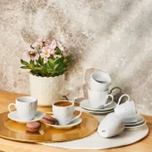 İstinye 6 Kişilik Kahve Fincan Takımı 90 ml - 2