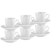 İstinye 6 Kişilik Kahve Fincan Takımı 90 ml - 3