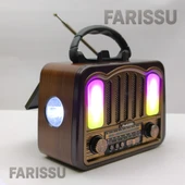 Solar Şarjlı Müzik Kutusu: AM/FM/SW Radyo & Bluetooth Hoparlör (BK-7081BTS) - 4