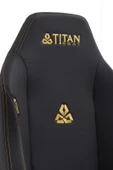 Titanseat Throne Leather Gold Deri Oyuncu Koltuğu - 2