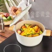 Swiss Crystal Derin Tencere 24 cm - 1