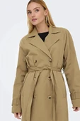 Only 15355443 Kadin Trenckot - Camel thumbnail 3