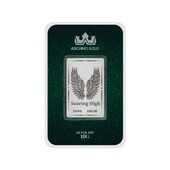 Hediyeye Özel 10 Gram Özgürlüğün ve Zarafetin Simgesi Olan Kanat Temalı 999 Ayar Gümüş Külçesi-702 - 2