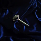 Orijinal Yeşim Düz Roller Yüz Masaj Taşı Tırtıklı Roller thumbnail 3