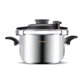 Vera Düdüklü Tencere 4 Litre Siyah - 2