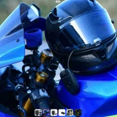 Knmaster Motosiklet Kaskı Kilidi + Knmaster Karbon Çanta Hediyeli Esnek Kablo ve Üst Düzey Koruma - 2