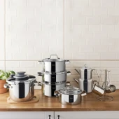 Asterion 17 Parça Çelik Çeyiz Seti - 2