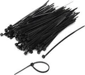 UV Tork Kablo Bağı Cırt Kelepçe 2,5 mmx100 mm Siyah 100 'Lü Paket - 3