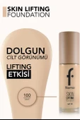 Flormar Skin Lifting Sıkılaştırıcı Bakım Yapan Kremsi Dokulu SPF 30 Fondöten 100 SAND thumbnail 4
