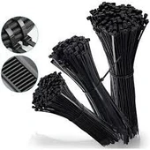 UV Tork Kablo Bağı Cırt Kelepçe 2,5 mmx100 mm Siyah 100 'Lü Paket - 2