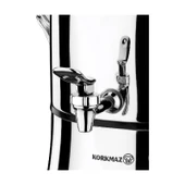 Korkmaz Nosta Mega Inox/Krom Semaver A334 thumbnail 3