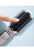 Mucit Home Katlanabilir Mini Aynalı Saç Fırçası Katlanır Tarak Baş Masajı Taşınabilir Seyahat Saç Fırçası thumbnail 5