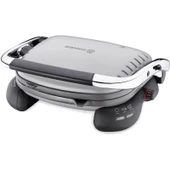 Korkmaz Castron Tost Makinesi Gri-Krom 1800 W A324-08 thumbnail 1